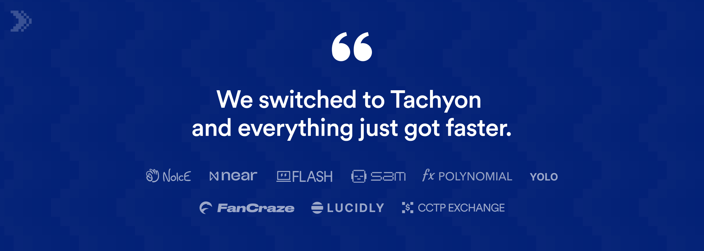 Tachyon used by teams in production.